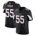 Davalo A.Cardinals #55 Dante Stills Player Black Vapor Limited Home Game Stitched Jerseys