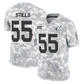 Davalo A.Cardinals #55 Dante Stills Player Camo Salute to Service Limited Home Stitched Jerseys