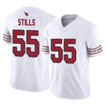 Davalo A.Cardinals #55 Dante Stills Player White Vapor F.U.S.E. Limited Home Game Stitched Jerseys