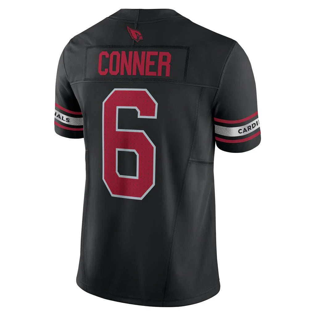 Davalo A.Cardinals #6 James Conner Player Black Vapor F.U.S.E. Limited Stitched Jerseys