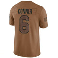 Davalo A.Cardinals #6 James Conner Player Brown Limited Salute To Service Game Stitched Jerseys
