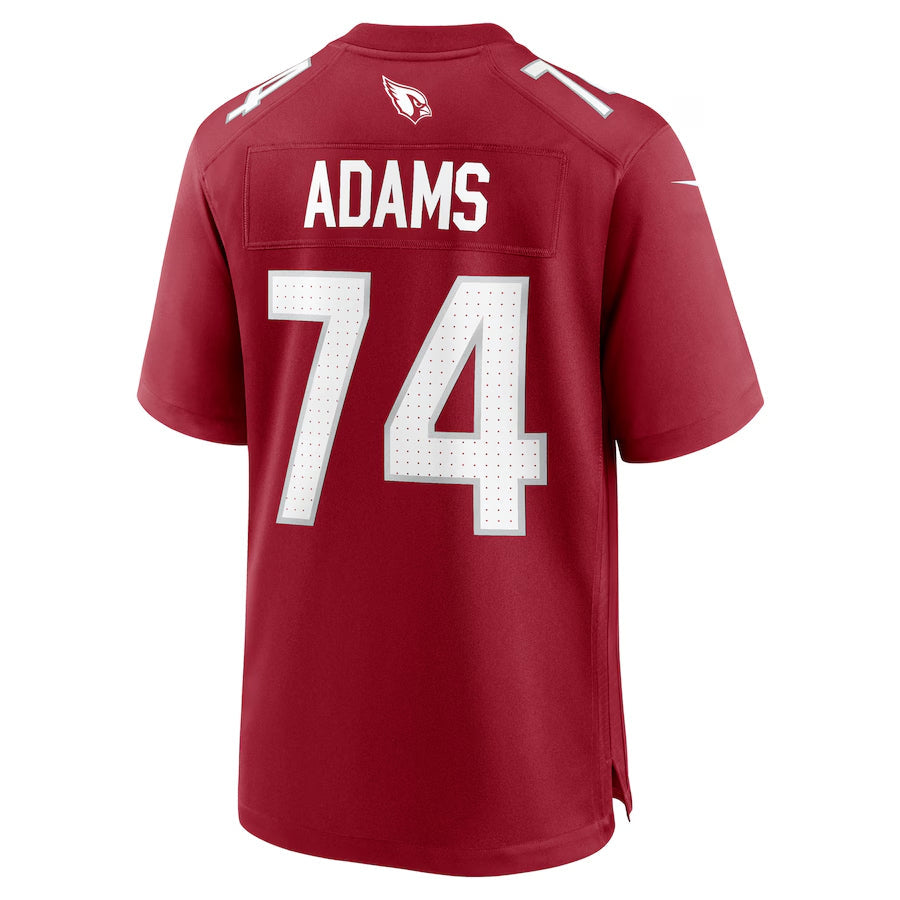 Davalo A.Cardinals #74 Isaiah Adams Player Cardinal Home Game Stitched Jerseys