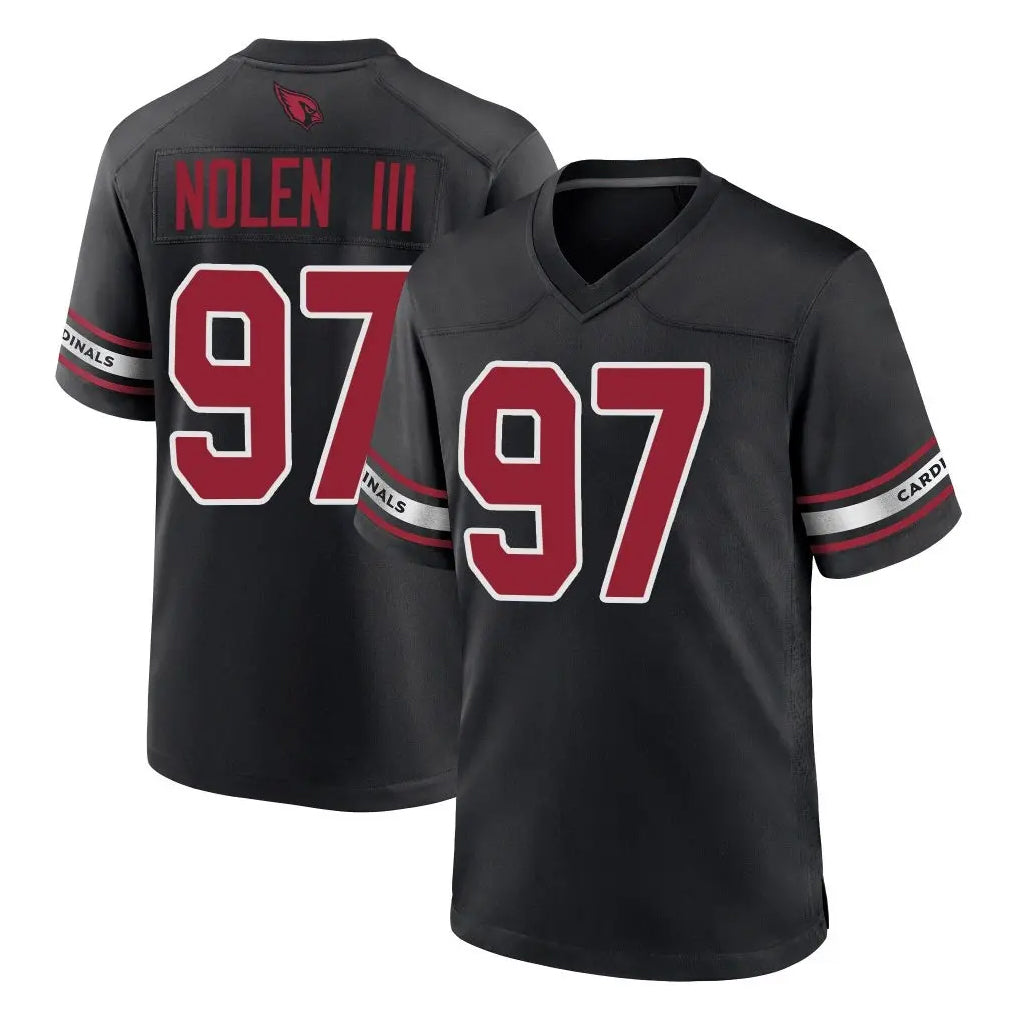 Davalo A.Cardinals #97 Walter Nolen III Player Black Alternate Game Stitched Jerseys