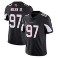 Davalo A.Cardinals #97 Walter Nolen III Player Black Vapor Limited Home Game Stitched Jerseys