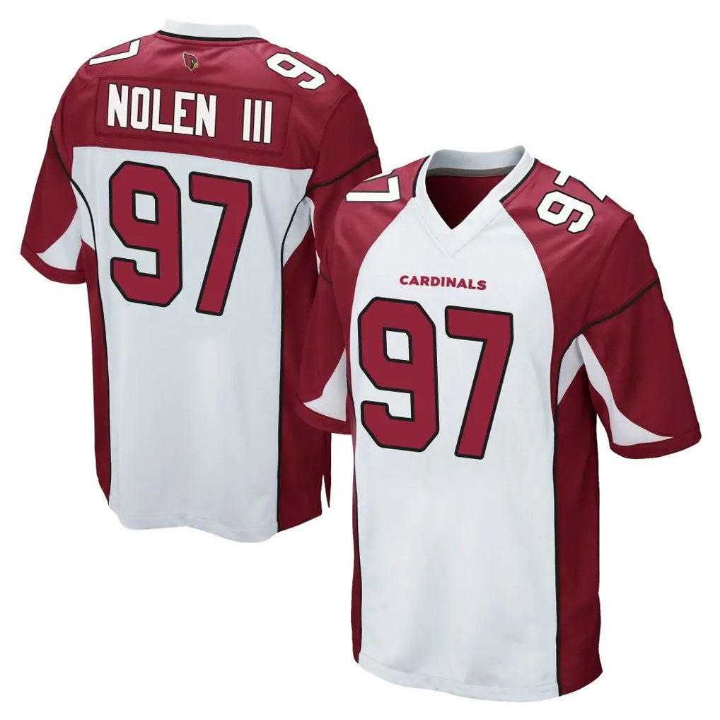 Davalo A.Cardinals #97 Walter Nolen III Player White Home Game Stitched Jerseys