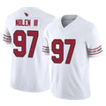 Davalo A.Cardinals #97 Walter Nolen III Player White Vapor F.U.S.E. Limited Home Game Stitched Jerseys