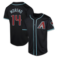Davalo A.Diamondbacks #14 Gabriel Moreno Player Black Limited Alternate Stitched Jerseys