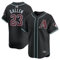 Davalo A.Diamondbacks #23 Zac Gallen Player Black Replica Game Stitched Jerseys