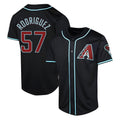 Davalo A.Diamondbacks #57 Eduardo Rodriguez Player Black Limited Alternate Stitched Jersey