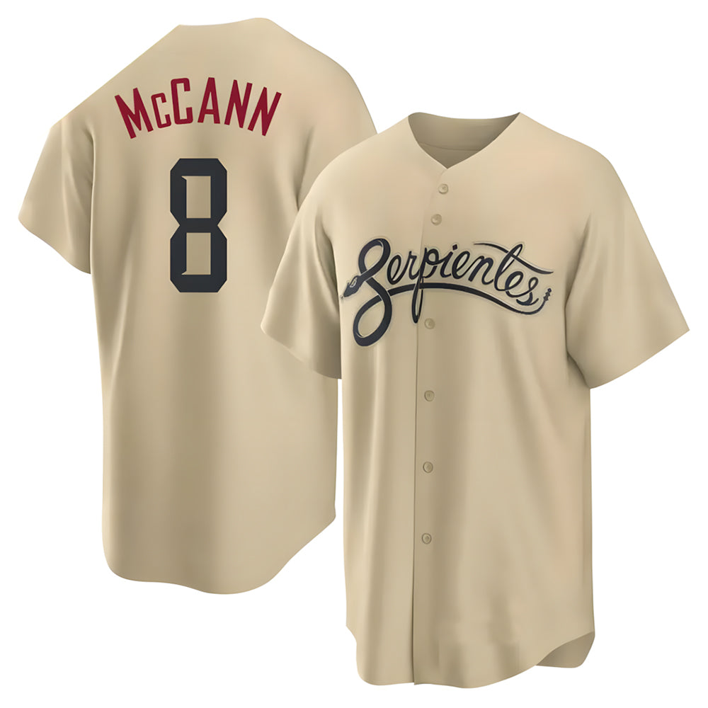 Davalo A.Diamondbacks #8 James McCann Player Gold Replica 2026 City Connect Cool Stitched Jersey