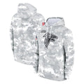 Davalo A.Falcons Arctic Camo Salute to Service Limited Hoodie Blank Player Stitched Jerseys