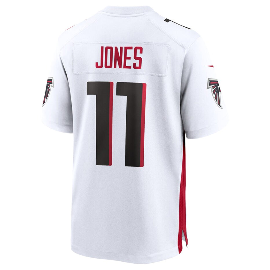 Davalo A.Falcons #11 Julio Jones Player White Home Game Stitched Jerseys
