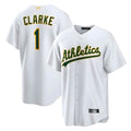 Davalo Athletics #1 Denzel Clarke player White Home 2026 Official Stitched Jersey