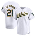 Davalo Athletics #21 Tyler Soderstrom Player White Limited Home Stitched Jersey