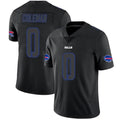 Davalo B.Bills #0 Keon Coleman Player Black Impact Limited Home Game Stitched Jerseys