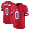 Davalo B.Bills #0 Keon Coleman Player Red Vapor Untouchable Limited Stitched Jerseys
