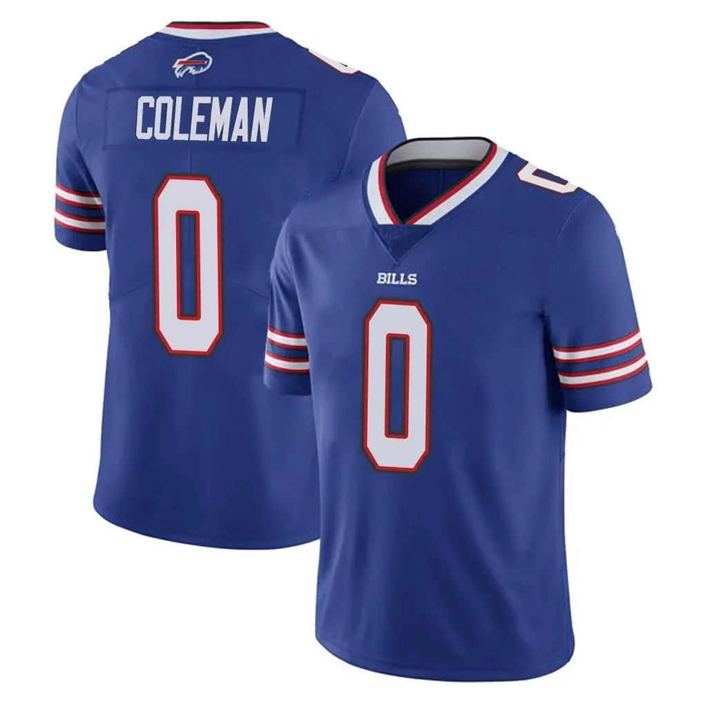 Davalo B.Bills #0 Keon Coleman Player Royal Vapor Untouchable Limited Stitched Jerseys