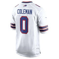 Davalo B.Bills #0 Keon Coleman Player White Home Game Stitched Jerseys