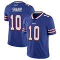 Davalo B.Bills #10 Khalil Shakir Player Royal Vapor Untouchable Limited Stitched Jerseys