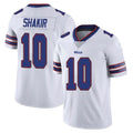Davalo B.Bills #10 Khalil Shakir Player White Vapor Untouchable Limited Stitched Jerseys