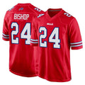 Davalo B.Bills #24 Cole Bishop Player Red Home Game Stitched Jerseys