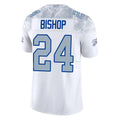 Davalo B.Bills #24 Cole Bishop Player White Rivalries Collection Vapor Limited Stitched Jerseys