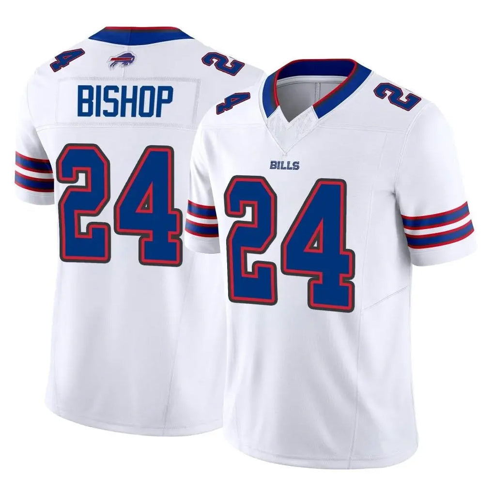 Davalo B.Bills #24 Cole Bishop Player White Vapor F.U.S.E. Limited Stitched Jerseys