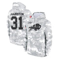 Davalo B.Bills #31 Maxwell Hairston Player Arctic Camo Salute to Service Hoodies Limited Stitched Jerseys