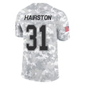 Davalo B.Bills #31 Maxwell Hairston Player Arctic Camo Salute to Service Limited Stitched Jerseys