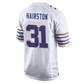 Davalo B.Bills #31 Maxwell Hairston Player White Alternate Limited Home Game Stitched Jerseys