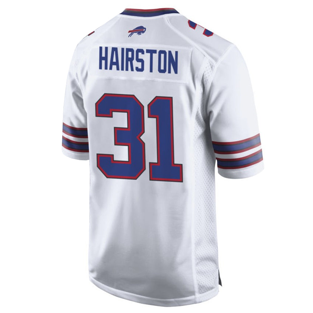 Davalo B.Bills #31 Maxwell Hairston Player White Home Game Stitched Jerseys