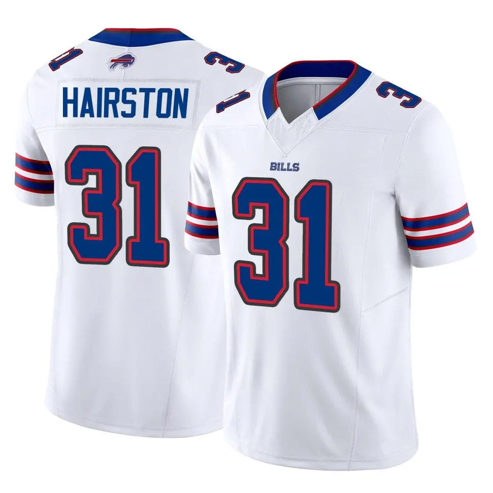 Davalo B.Bills #31 Maxwell Hairston Player White Vapor F.U.S.E. Limited Home Game Stitched Jerseys