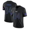 Davalo B.Bills #34 Thurman Thomas Player Black Impact Limited Home Game Stitched Jerseys