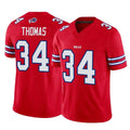 Davalo B.Bills #34 Thurman Thomas Player Red Vapor F.U.S.E. Limited Home Game Stitched Jerseys