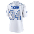 Davalo B.Bills #34 Thurman Thomas Player White Rivalries Collection Game Stitched Jerseys