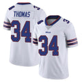 Davalo B.Bills #34 Thurman Thomas Player White Vapor Untouchable Limited Stitched Jerseys