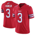 Davalo B.Bills #3 Damar Hamlin Player Red Vapor Untouchable Limited Stitched Jerseys