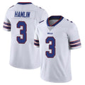 Davalo B.Bills #3 Damar Hamlin Player White Vapor Untouchable Limited Stitched Jerseys