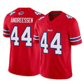 Davalo B.Bills #44 Joe Andreessen Player Red Vapor F.U.S.E. Limited Home Game Stitched Jerseys