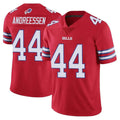 Davalo B.Bills #44 Joe Andreessen Player Red Vapor Untouchable Limited Stitched Jerseys