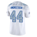 Davalo B.Bills #44 Joe Andreessen Player White Rivalries Collection Vapor Limited Stitched Jerseys