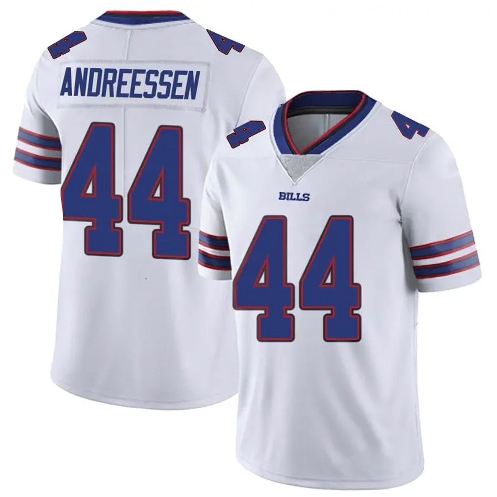Davalo B.Bills #44 Joe Andreessen Player White Vapor Untouchable Limited Stitched Jerseys