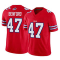 Davalo B.Bills #47 Christian Benford Player Red Vapor F.U.S.E. Limited Stitched Jerseys