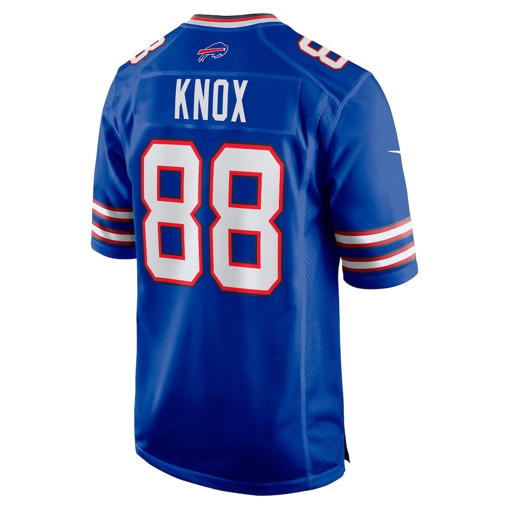Davalo B.Bills #88 Dawson Knox Royal Game Stitched Jerseys