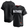 Davalo B.Orioles Black City Connect Limited Home Game Blank Player Stitched Jerseys