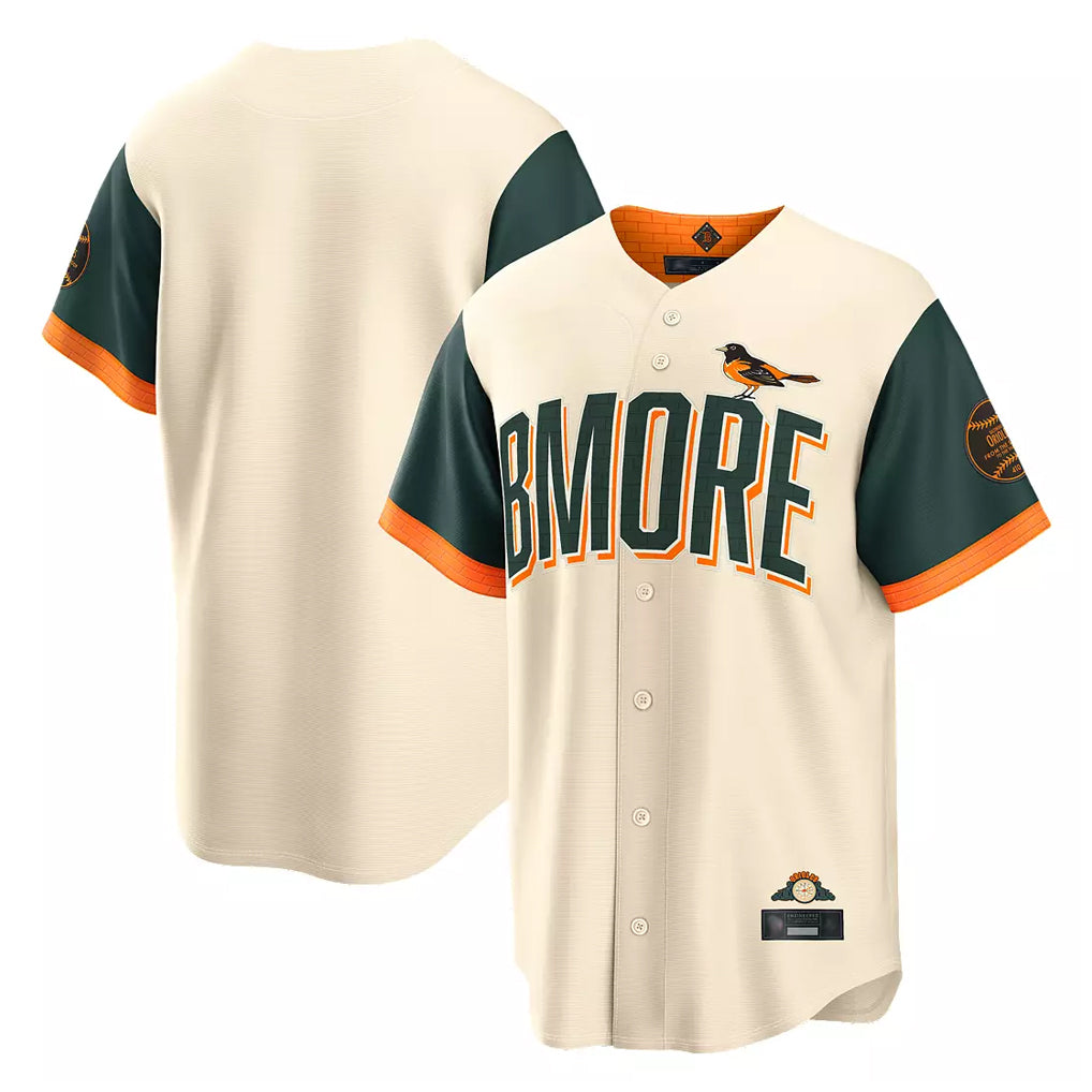 Davalo B.Orioles Cream 2026 City Connect Home Blank Player Stitched Jerseys