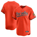 Davalo B.Orioles Orange Limited Home Game Blank Player Stitched Jerseys