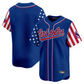 Davalo B.Orioles Royal Independence Day Vapor Premier Limited Home Game Blank Player Stitched Jerseys