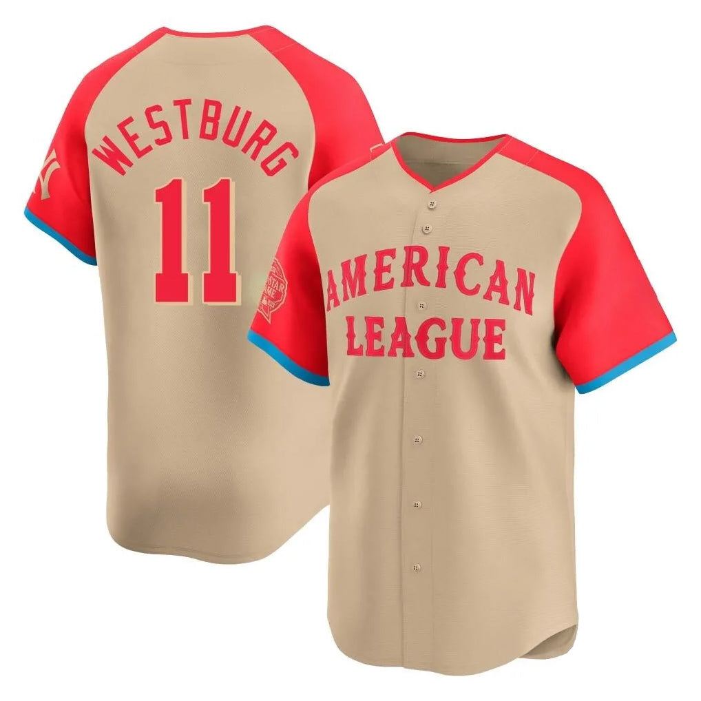 Davalo B.Orioles #11 Jordan Westburg Player Cream American League All-Star Limited Home Game Stitched Jerseys