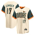 Davalo B.Orioles #17 Colton Cowser Player Cream 2026 City Connect Limited Elite Home Game Stitched Jerseys